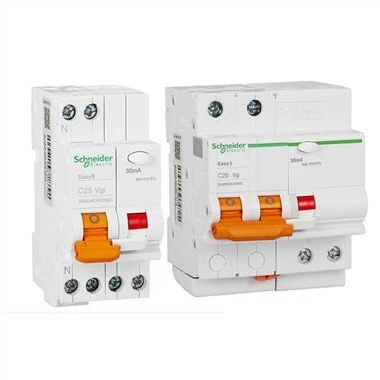 مفتاح التسرب EA9 Series 2P63A واقي تسرب قاطع الدائرة الكهربائية المنزلية المصغر مفتاح الهواء